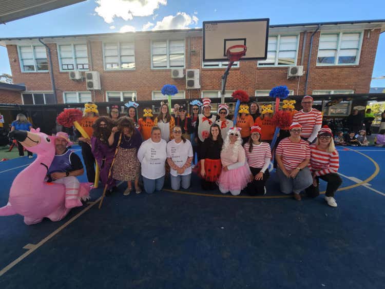 Staff photo from 2025 Book Week event